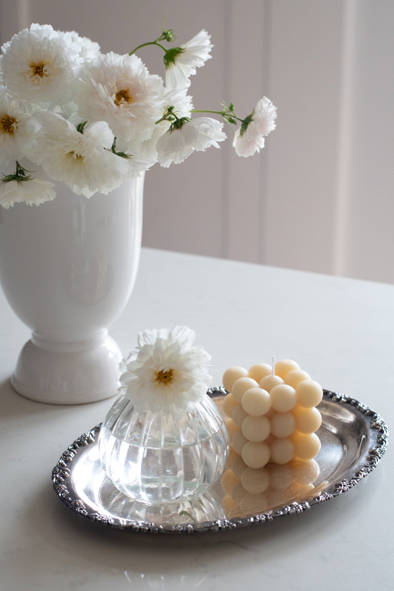 Hand-Poured Beeswax Bubble Candles made by Darling you 3