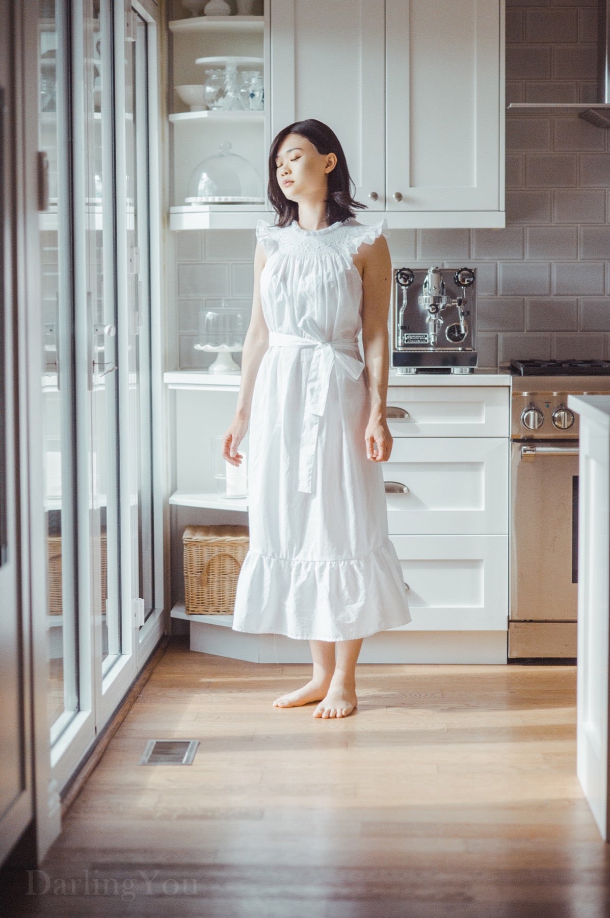 English Hand Smocked Dress by Darling You Tranquility 4