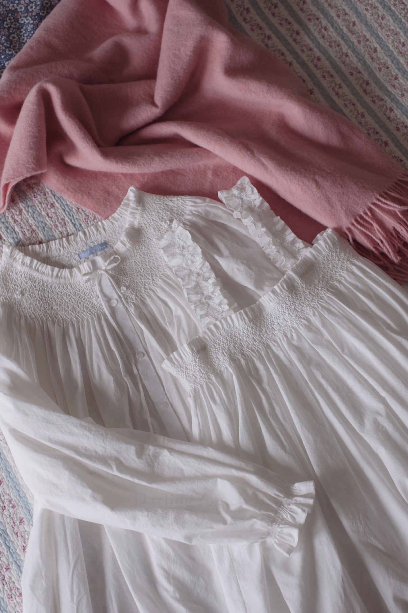 03. Daysie Button Front - Mini Nightgown / Nighties