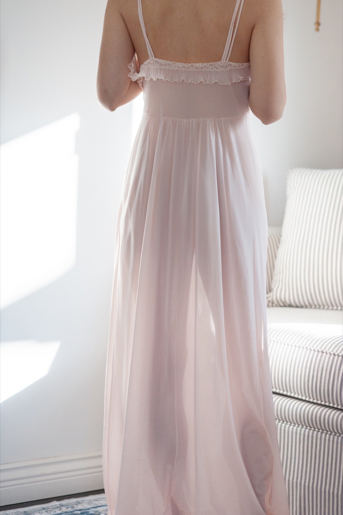 Vintage Harvey Woods Peignoir Night Dress Set 6