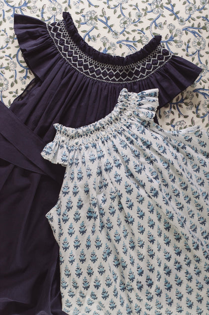 Mini Tranquility Dress - Indigo Blossom (Kids)