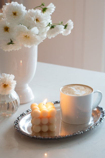 Hand-Poured Beeswax Bubble Candles made by Darling you 4