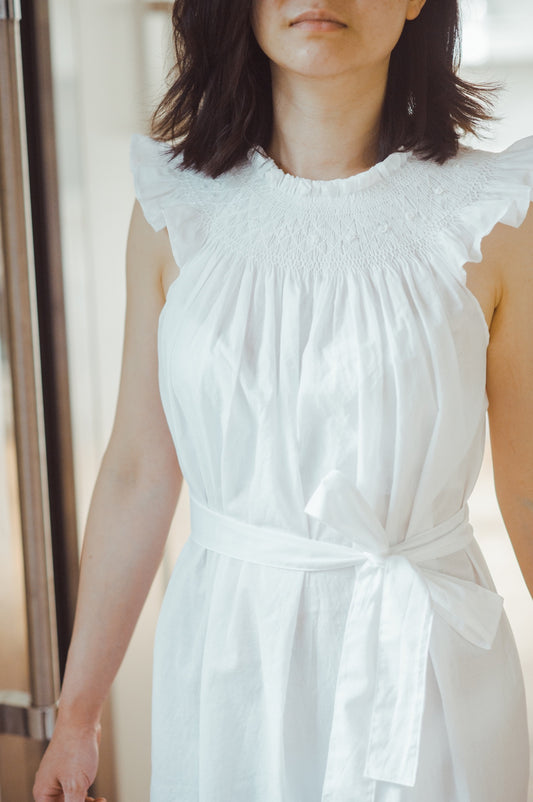 English Hand Smocked Dress by Darling You Tranquility 1