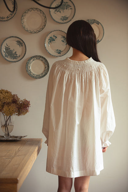 Daysie Button Front - Mini Nightgown / Nighties