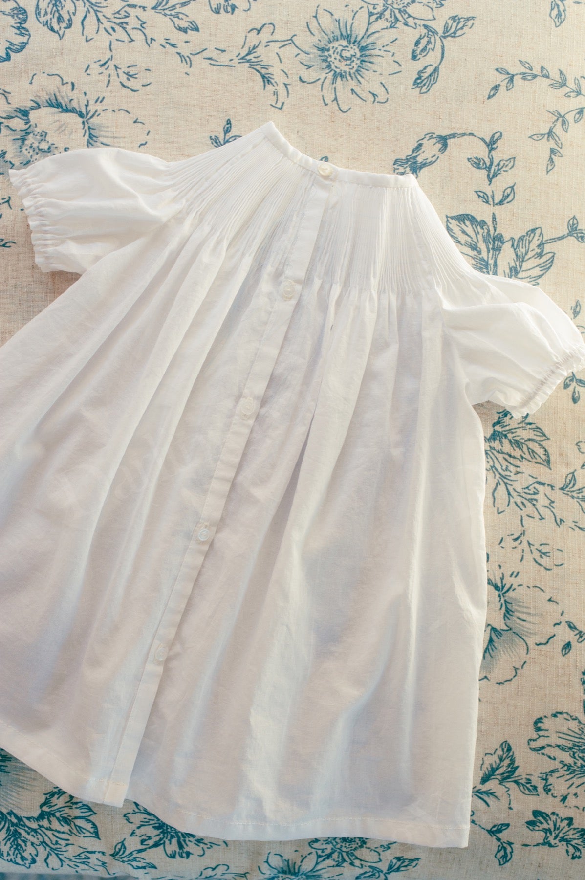05. Ready to Smock Pleated Dress for Kids - Short Sleeves